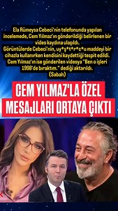 Ela Rümeysa Cebecinin CEM YILMAZ'LA ÖZEL MESAJLARI ORTAYA ÇIKTI. mehmet akif ersoy gazeteci | Akıncı