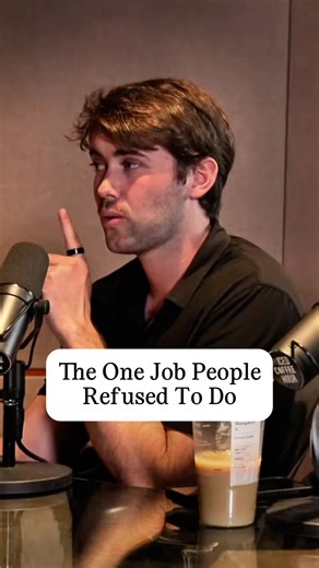The One Job People Refused To Do — Iced Coffee Hour Podcast Clip