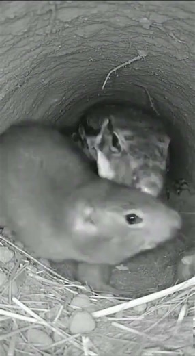 Gopher Fights Off Monitor Lizard in Burrow — Night Vision CCTV