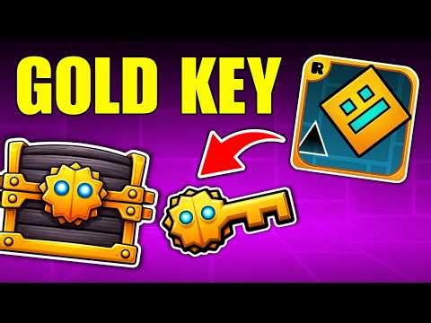 How To Get Gold Key & Chest in Geometry Dash - 2026