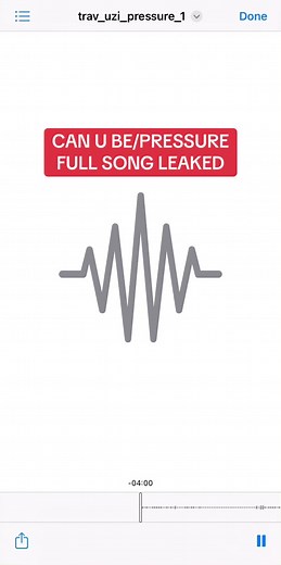 Can U Be: Full Song Leak of Travis & Kanye