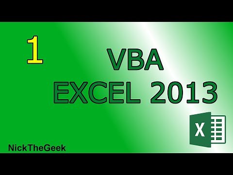 Corso VBA Excel ITA - 1 - Introduzione