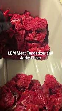LEM Meat Tenderizer and Jerky Slicer Review