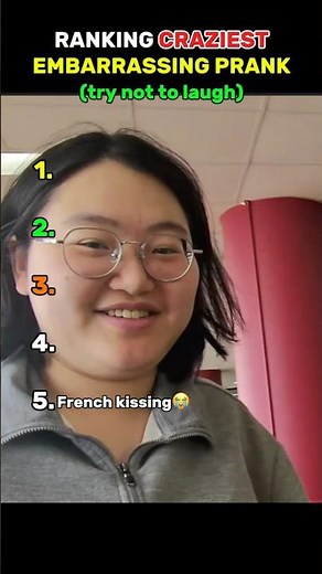Ranking craziest embarrassing pranks😭😭 #trynottolaugh