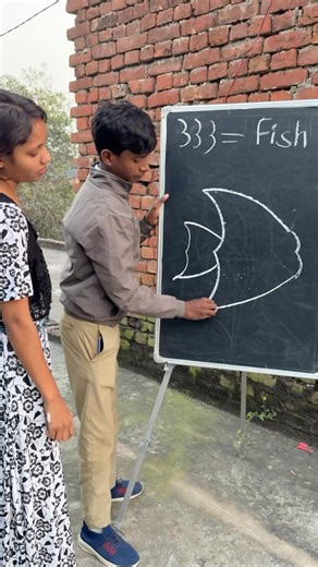 333 = fish 🐟 How to draw beautiful fish drawing easy #shorts #art