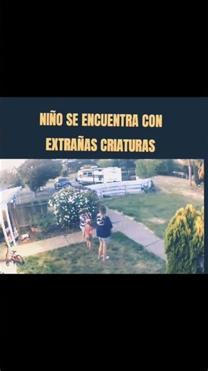 Niños Se Encuentran Con Extrañas Criatura, Duendes? Fantasma? que miedo 😨