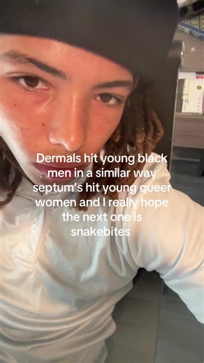 obv not Only black men or queer women tho lol I have literally had a septum #piercings #dermal #septum #fyp #relatable