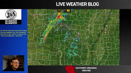LIVE: Breaking Down Today's Severe Weather Threat (1/8/26) | Southwest Arkansas Weather