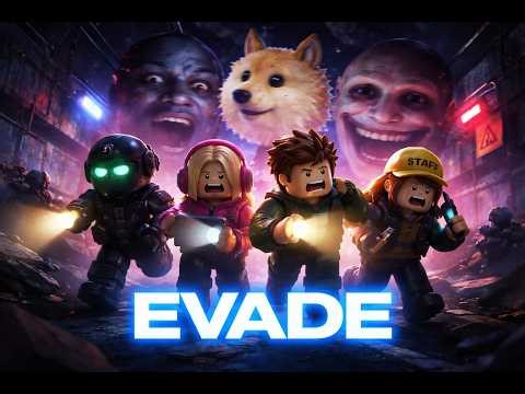 Playing Evade on the bedroom map.#Roblox #games #gaming