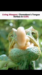 Follow @justwatchog for real wildlife facts 🦎 A chameleon doesn’t bite its prey it strikes with its tongue This living weapon shoots out and retracts in about 0.07 seconds, faster than a human blink The sticky tip locks onto insects before they can react. Blink once, and you miss the hunt. Did you know this? #chameleon #wildlife #nature #Reptile | Light