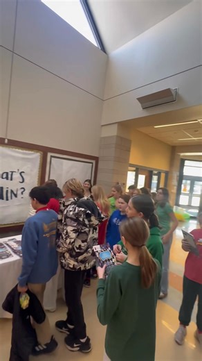 Mrs. Triphahn announced the cast list for our spring musical; Alice in Wonderland! 🫖 🐇 ⏰ | Blessed Sacrament School