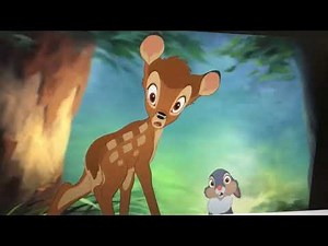 Bambi 2 – Thumper and Flower teaches Bambi to be brave (HD) 🦌🐇🦨🌳 🦁🤖