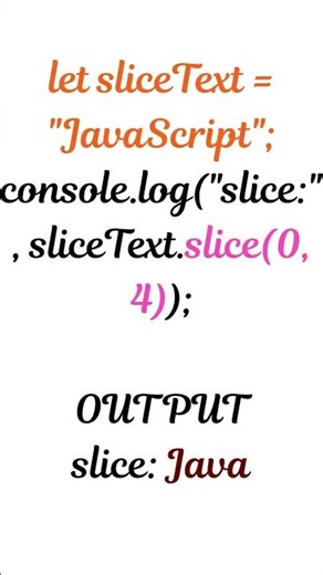 JavaScript String Method 1 #webdevelopment