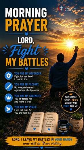 Lord, Fight My Battles #prayer #hope #faith