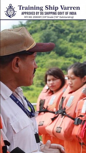 STCW Personal Survival Techniques (PST) Training at Training Ship Varren 🌊 | DG Shipping Approved!