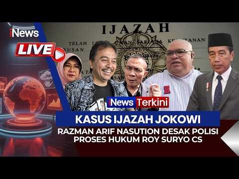 🔴LIVE | RAZMAN DESAK POLISI PROSES HUKUM ROY SURYO CS TERKAIT KASUS IJAZAH JOKOWI (18/02)