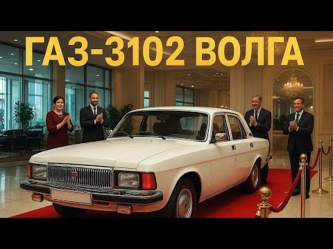 ГАЗ-3102 Волга — Советская Роскошь и История | TechRussia 🇷🇺
