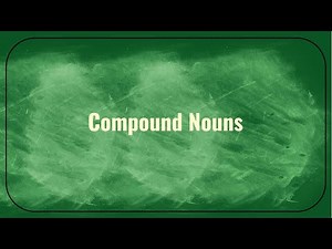 Grammar Wired! 7th Grade Compound Nouns