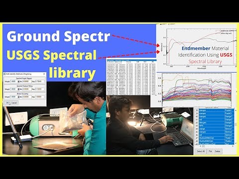 How to Correlate Ground Spectra with End-member Spectra in ENVI 📈