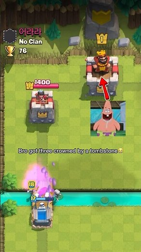 Tombstone is the best win condition #clashroyale #shorts