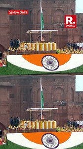 1M views · 25K reactions | Two Mi-17 helicopters of the Indian Air Force fly over the Red Fort on Independence Day. One carries the national flag, while the other displays the “Operation Sindoor” banner, both showering flower petals in a ceremonial tribute to the nation. . . . #MI17 | #helicopter | #IAF | #redfort | #IndependenceDay | #OperationSindoor | #RepublicWorld | Republic | Facebook