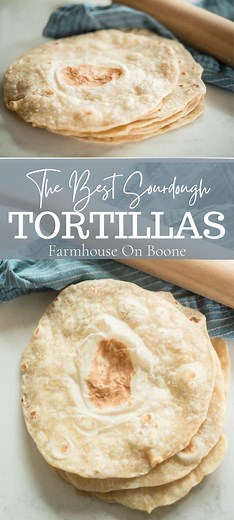 Sourdough Tortillas