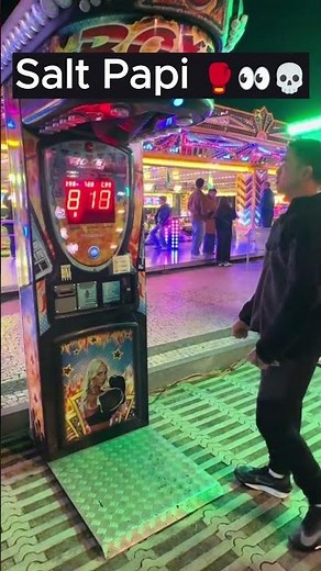 Salt Papi DESTROYS the Punch Machine Before Tony Ferguson Fight! 💥🔥#saltpapi #tonyferguson #boxing
