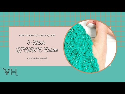 How to Knit 3-Stitch Cables