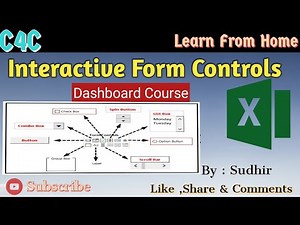 Top 5 Form Controls For Interactive Dashboard - Advanced Excel Dashboard