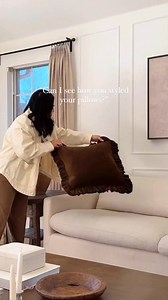 A simple pillow swap can completely change the vibe of your space! Whether you love neutrals or bold textures, styling pillows is the easiest way to refresh your home. How do you style yours? Styled by @accordingtomandy #homedecor #livingroomdecor #pillowlove #cozyvibes #neutralhome #transitionaldecor #decorideas #cottagecorestyle #finditstyle #vintagehome #traditionaldecor #ratingkitchencabinets | Rating Kitchen Cabinets