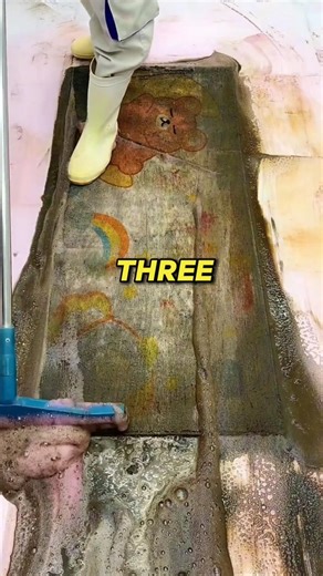 Pressure Wash Mat Cleaning | Relaxing ASMR Sounds