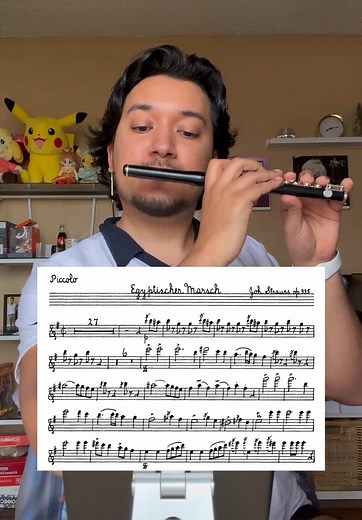 Egyptian March on Piccolo: A Musical Excerpt