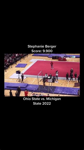 Stunning NCAA Gymnastics Performance at Ohio State