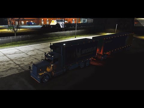 AMERICAN TRUCK SIMULATOR + MOD CARGAS TORTON Y REMOLQUE