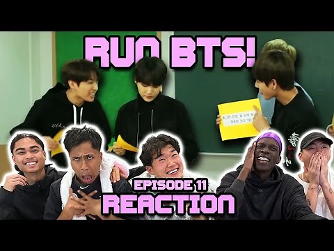 OUR FIRST TIME WATCHING RUN BTS EP 11