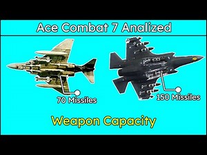 Ace Combat 7 Weapon Capacity Of All Planes | Ace Combat 7 Analyzed #3