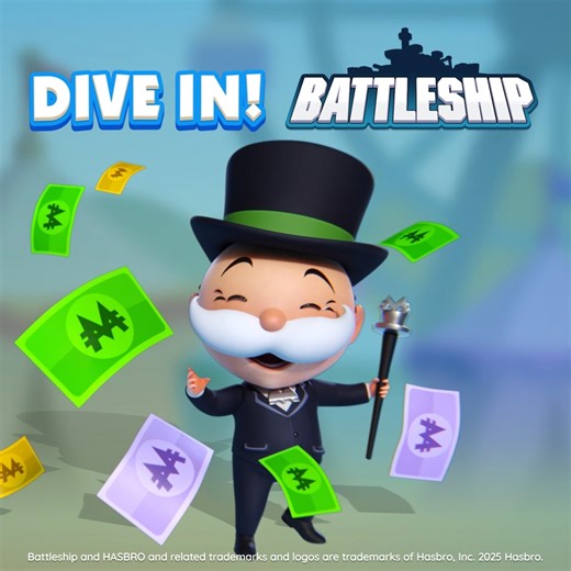 194K views · 1.2K reactions | ⚓ Drop anchors, the seas are calling! 吝 Aim carefully and use clever tactics to outmatch your opponents!  Lock in your target and Roll with flair with this timeless challenge! ✨ Rediscover a classic reimagined with MONOPOLY GO! spirit! -> bit.ly/Play-MGO-Battleship-FB | Monopoly GO | Facebook