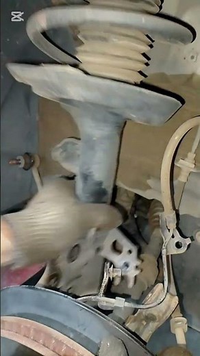 Toyota Camry front Wheel suspension top strut mount replacement