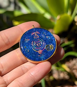 Orgonite Pendant - Etsy