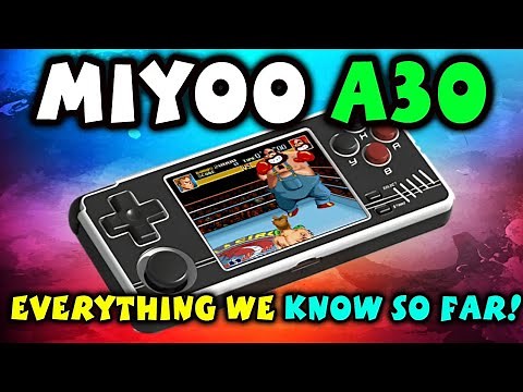 Miyoo A30 Explored - Game & Watch Styled Retro Handheld - Price, Release Date, Emulator Games & OS!