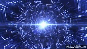 Matrix Tunnel on Make a GIF