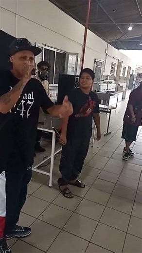 batalha de rima no evento de hip Hop
