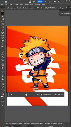 Adobe Illustrator 2025 - Use AI To Turn 2D to 3D #shorts