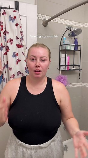 Armpit Waxing Fail - It's a Struggle 😂