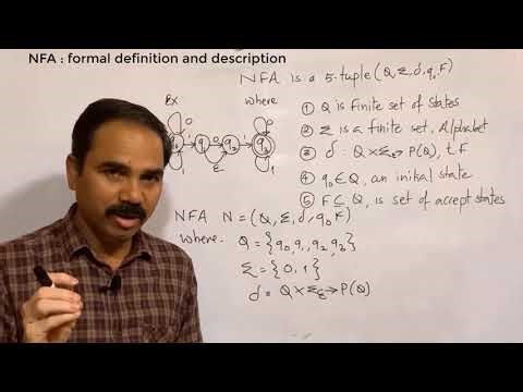 NFA Formal Definition and Description | Theory of Computation | UGC NET CS