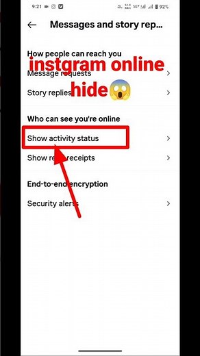 Instagram Me Online Hote Huye Bhi😱 Offline Kaise Dikhe / #shorts