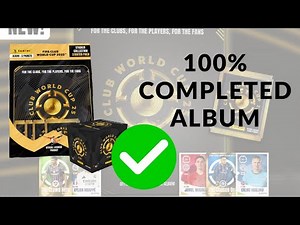 My Panini Club World Cup Sticker Album Is Finally Complete!
