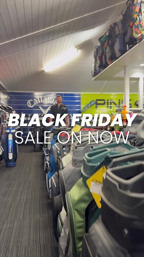 10-60% off storewide with our Black Friday Sale! Shop now👇 https://golf360.co.nz/collections/black-friday-sale T&Cs: 9am Friday 21st November until 9am Tuesday 2nd December. Discounts apply to selected products only and are available while stocks last. Exclusions: • Garmin Approach R50 Launch Monitor • Gift Vouchers • Products already on sale or discounted • All food and beverage instore • Welcome10 discount code does not apply to sale items • Excludes Mini-Putt, Driving Range and Golf Simulato