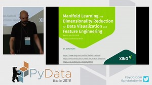 Manifold Learning and Dimensionality Reduction for Data Visualization... - Ste