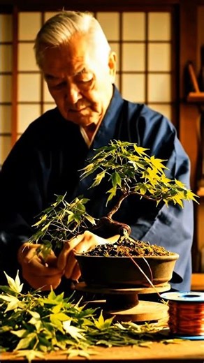 Japanese Maple Bonsai Transformation (Insane Speed) #naturediary #bonsaitree